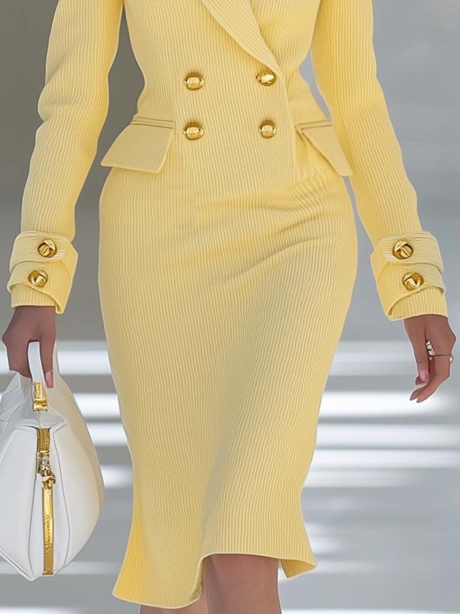 Well Tailored Dress with a Graceful Silhouette
