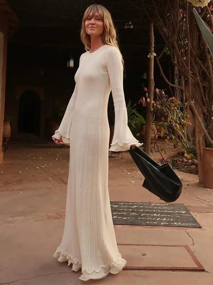A Vintage Style Dress with Delicate Timeless Details