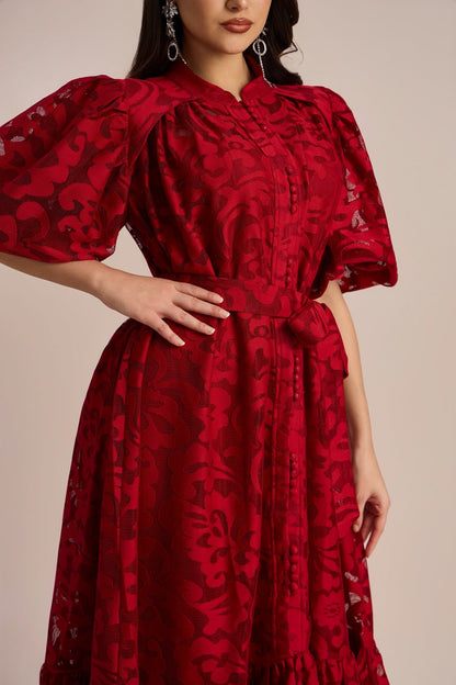 A Vintage Style Dress with Delicate Timeless Details