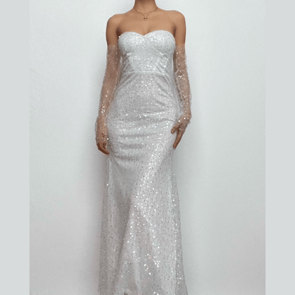 A Vintage Style Dress with Delicate Timeless Details