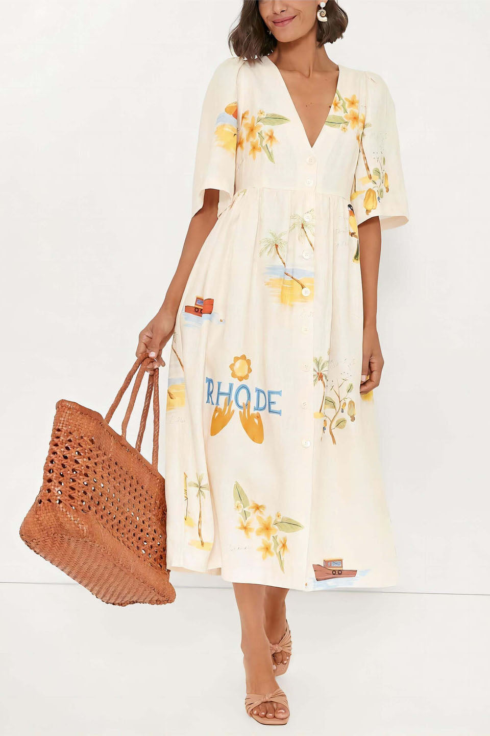 Classic Vintage Dress with a Flattering Fit