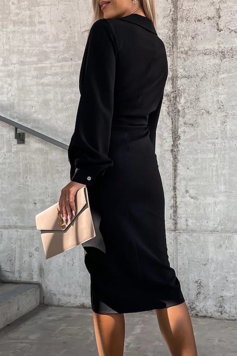 Well Tailored Dress with a Graceful Silhouette