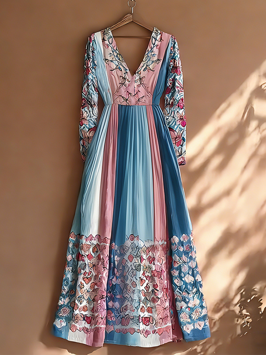 Pink blue