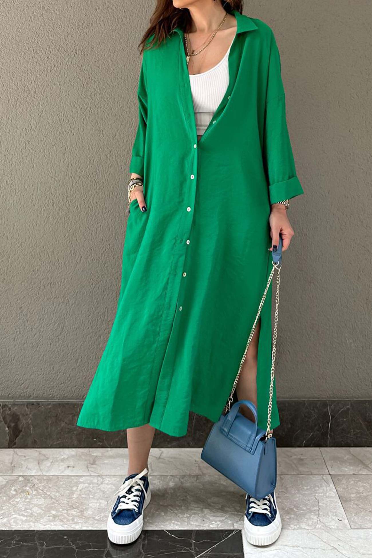Elegantly Styled Dress for Everyday Wear