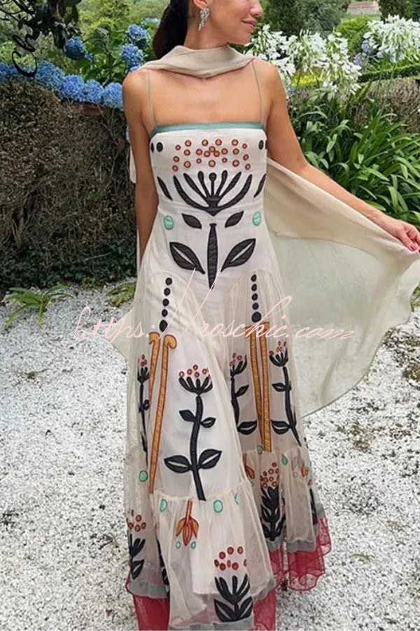 A Vintage Style Dress with Delicate Timeless Details