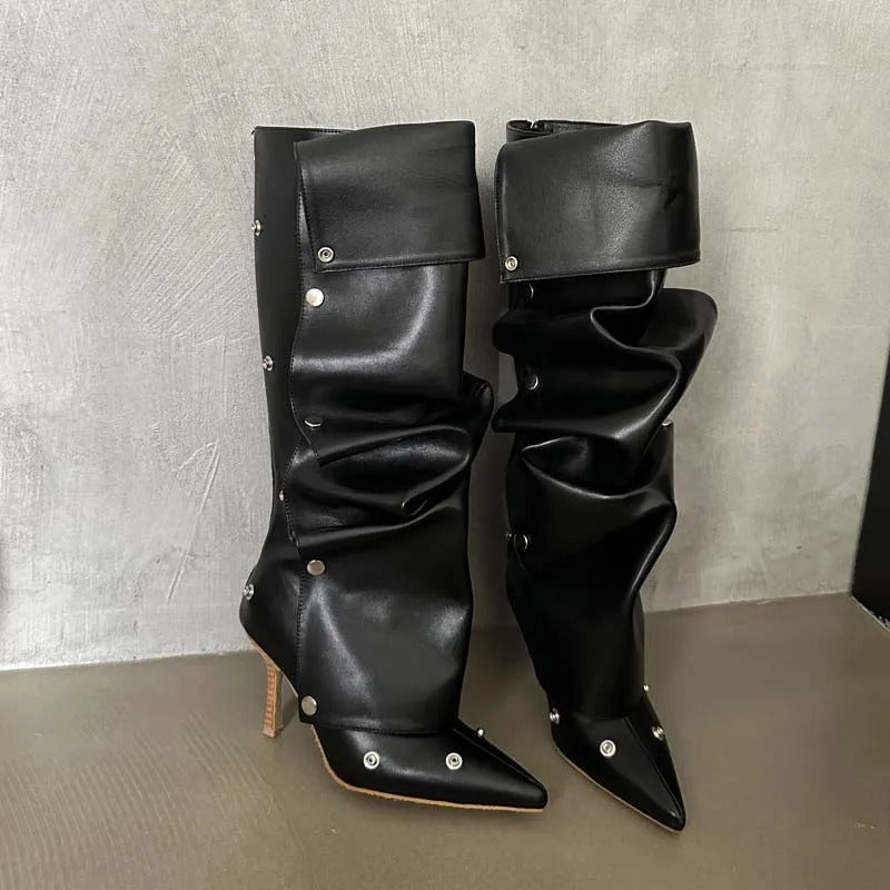 Chic Orthopedic Boots with Unique Design