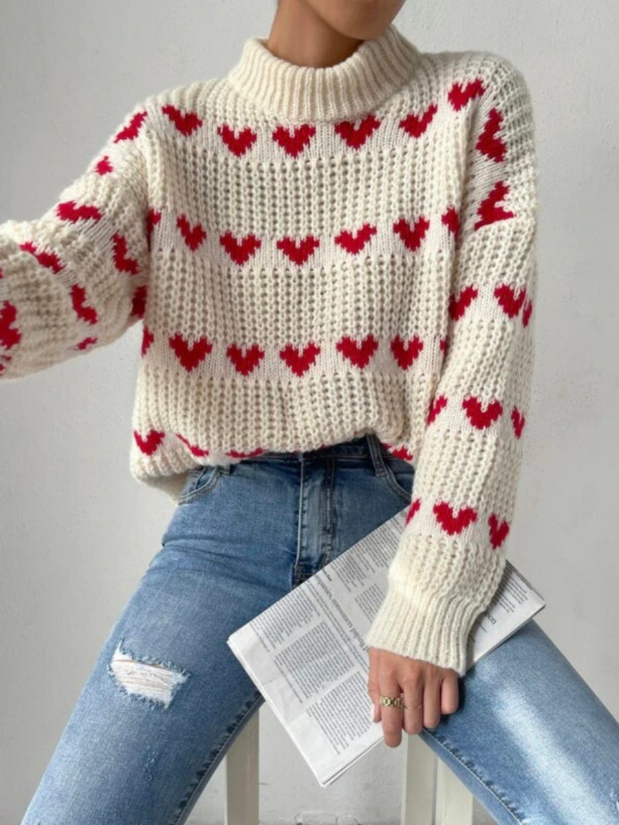 A Vintage Style Sweater with Delicate Timeless Details