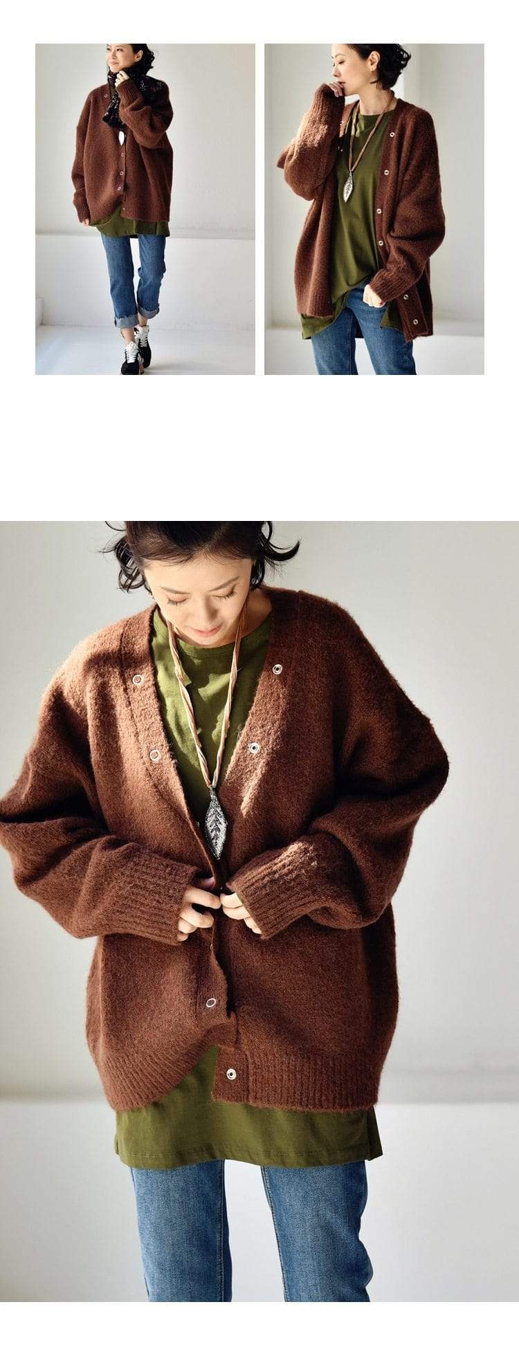 Vintage Inspired Cardigan with a Contemporary Edge
