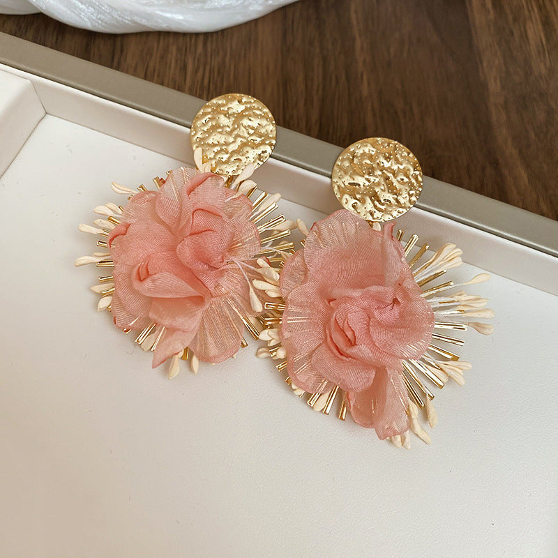 Beautiful Silver Earring with Unique Style