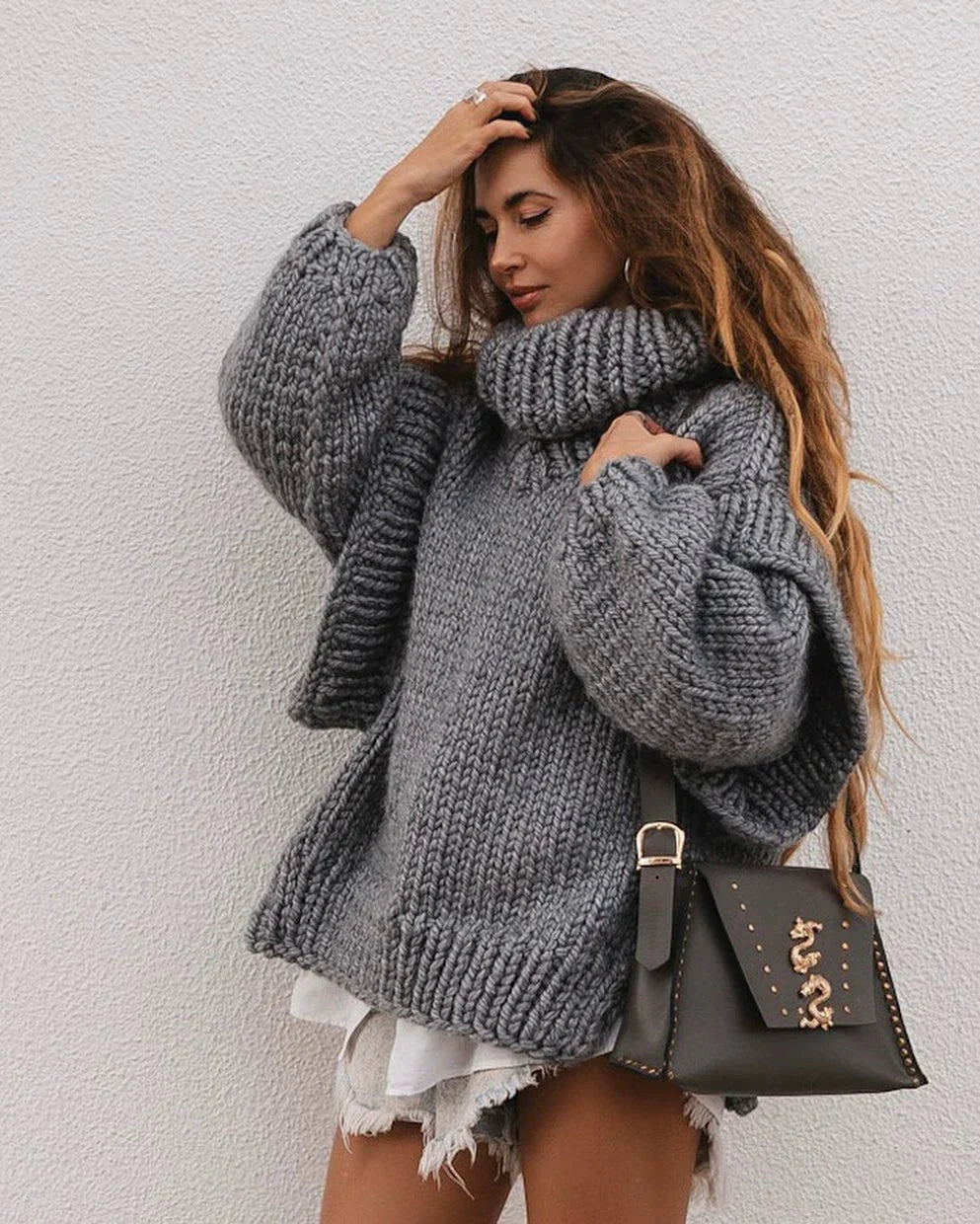 Vintage Inspired Sweater with a Contemporary Edge