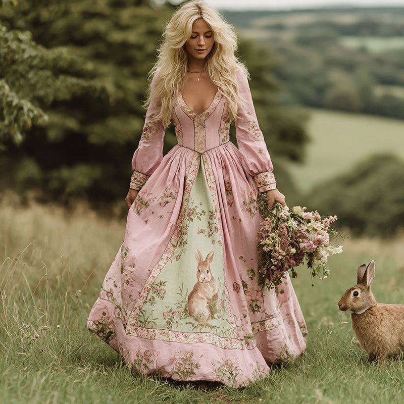 A Vintage Style Dress with Delicate Timeless Details