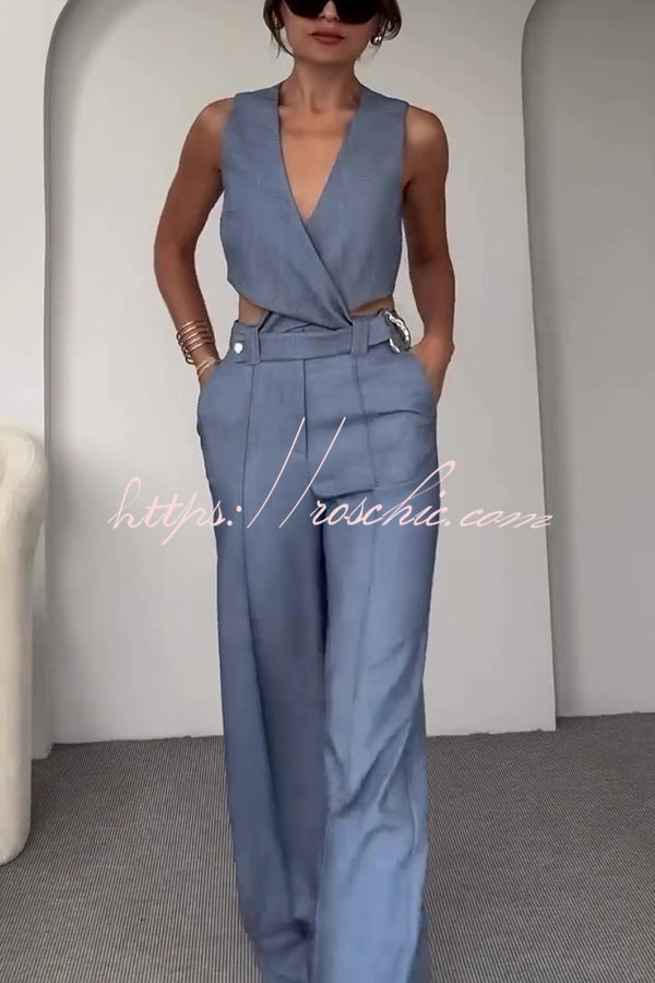 A Vintage Style Pants with Delicate Timeless Details