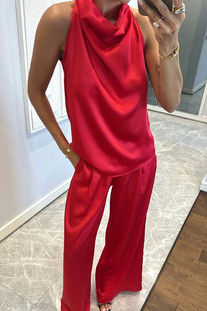 A Vintage Style Pants with Delicate Timeless Details