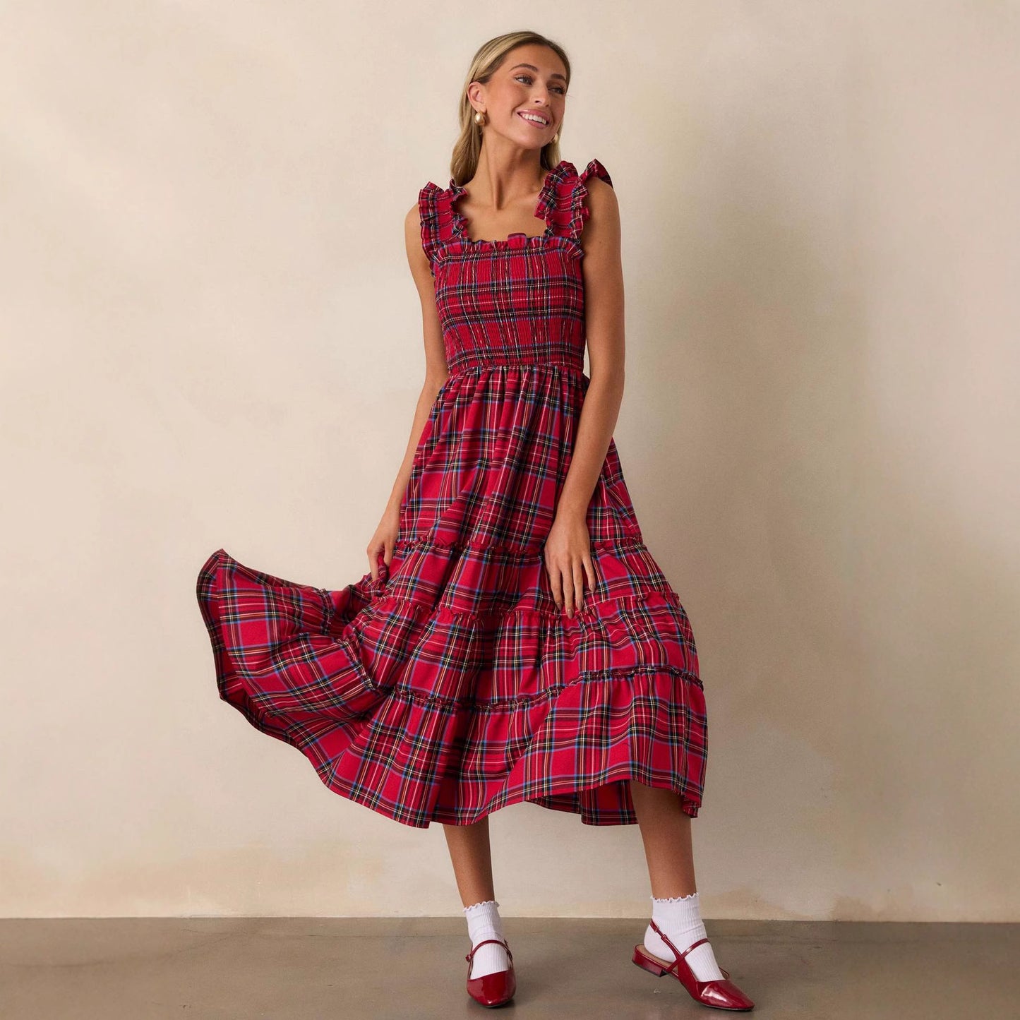Classic Vintage Dress with a Flattering Fit