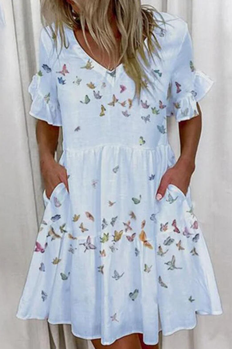 A Vintage Style Dress with Delicate Timeless Details