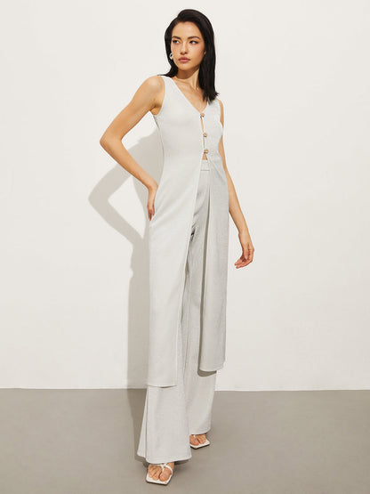 A Vintage Style Pants with Delicate Timeless Details