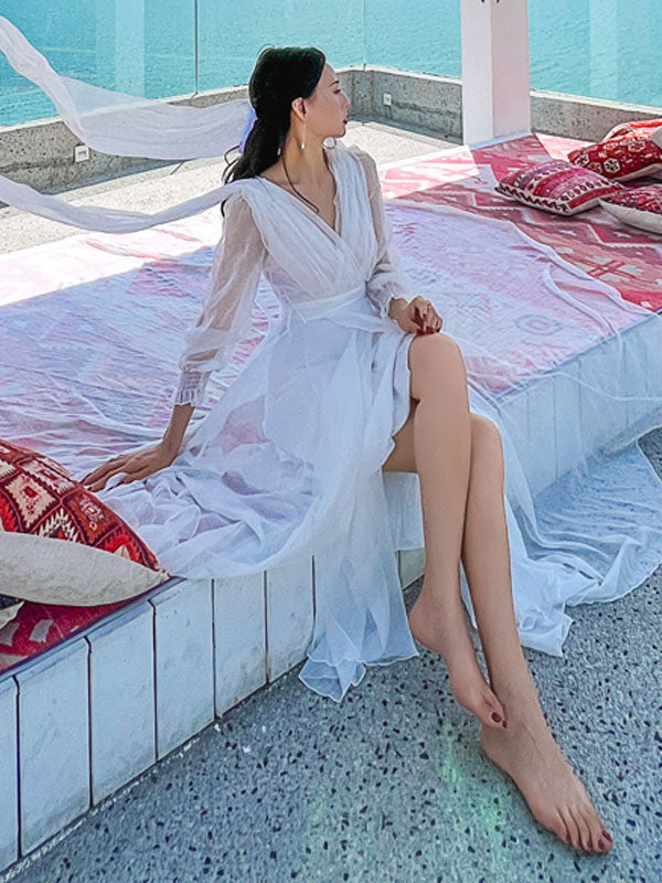 A Vintage Style Dress with Delicate Timeless Details