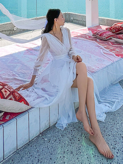 A Vintage Style Dress with Delicate Timeless Details