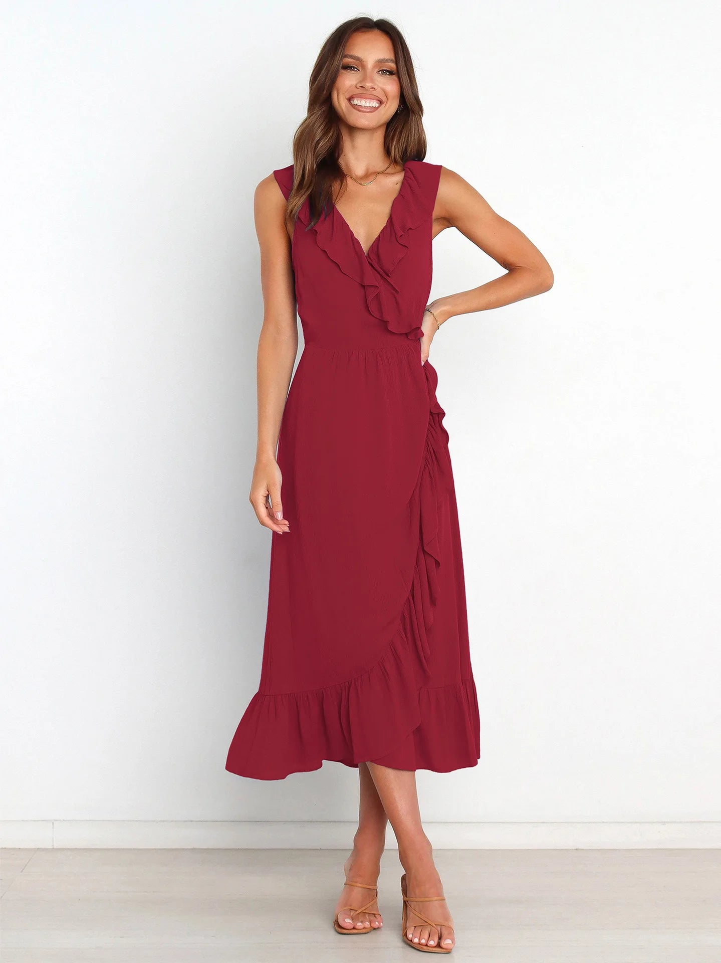 Elegantly Styled Dress for Everyday Wear