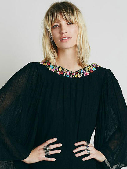 A Vintage Style Dress with Delicate Timeless Details