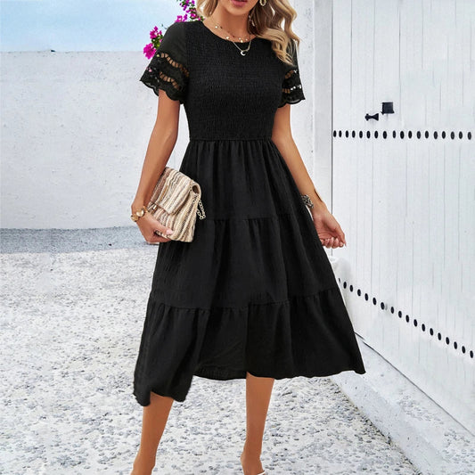 A Vintage Style Dress with Delicate Timeless Details