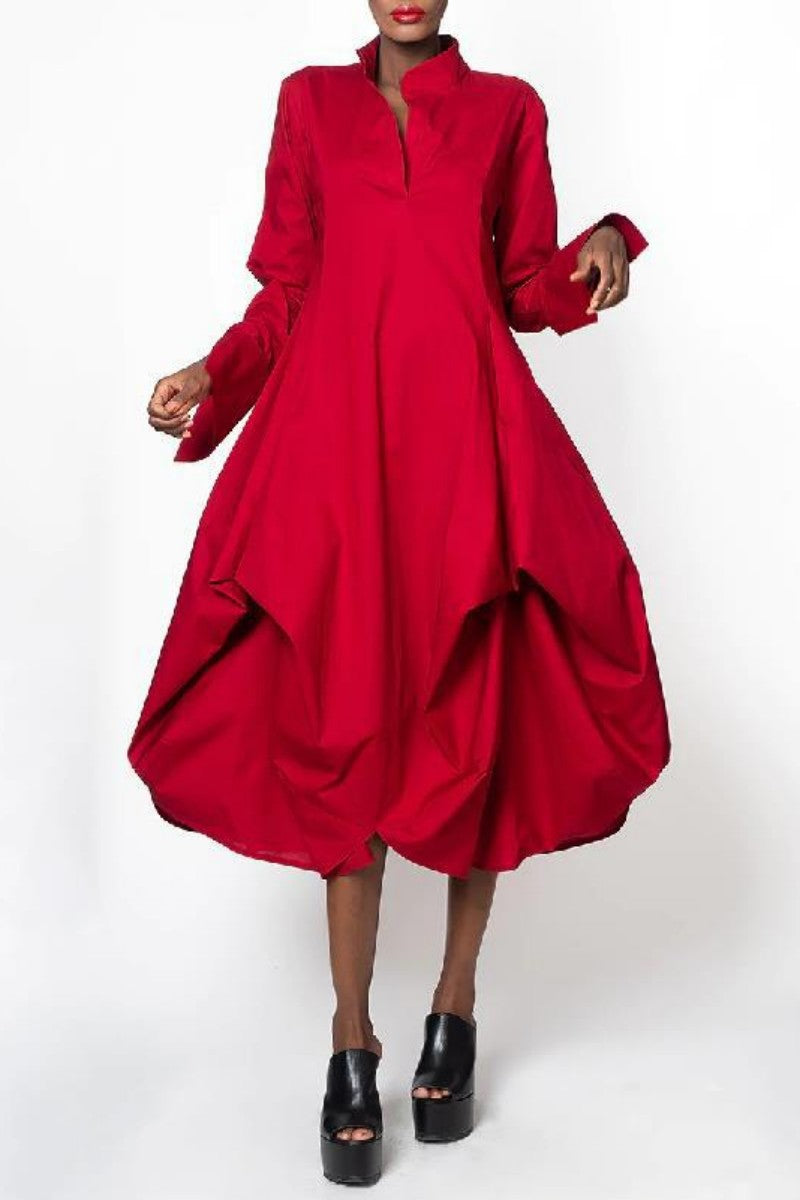 Well Tailored Dress with a Graceful Silhouette