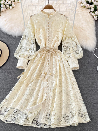 A Vintage Style Dress with Delicate Timeless Details