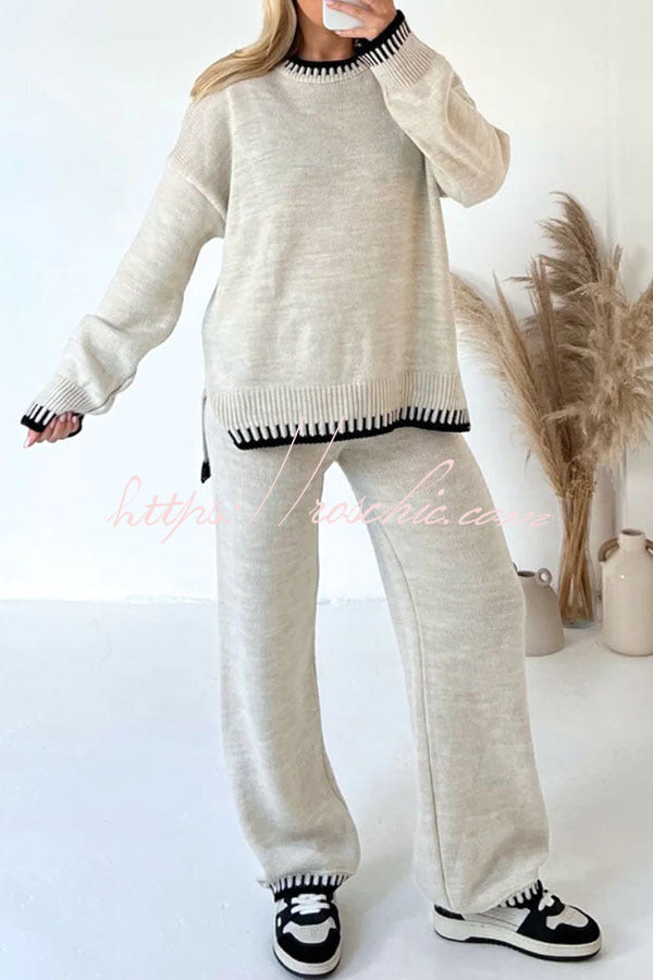 Vintage Inspired Sweater with a Contemporary Edge