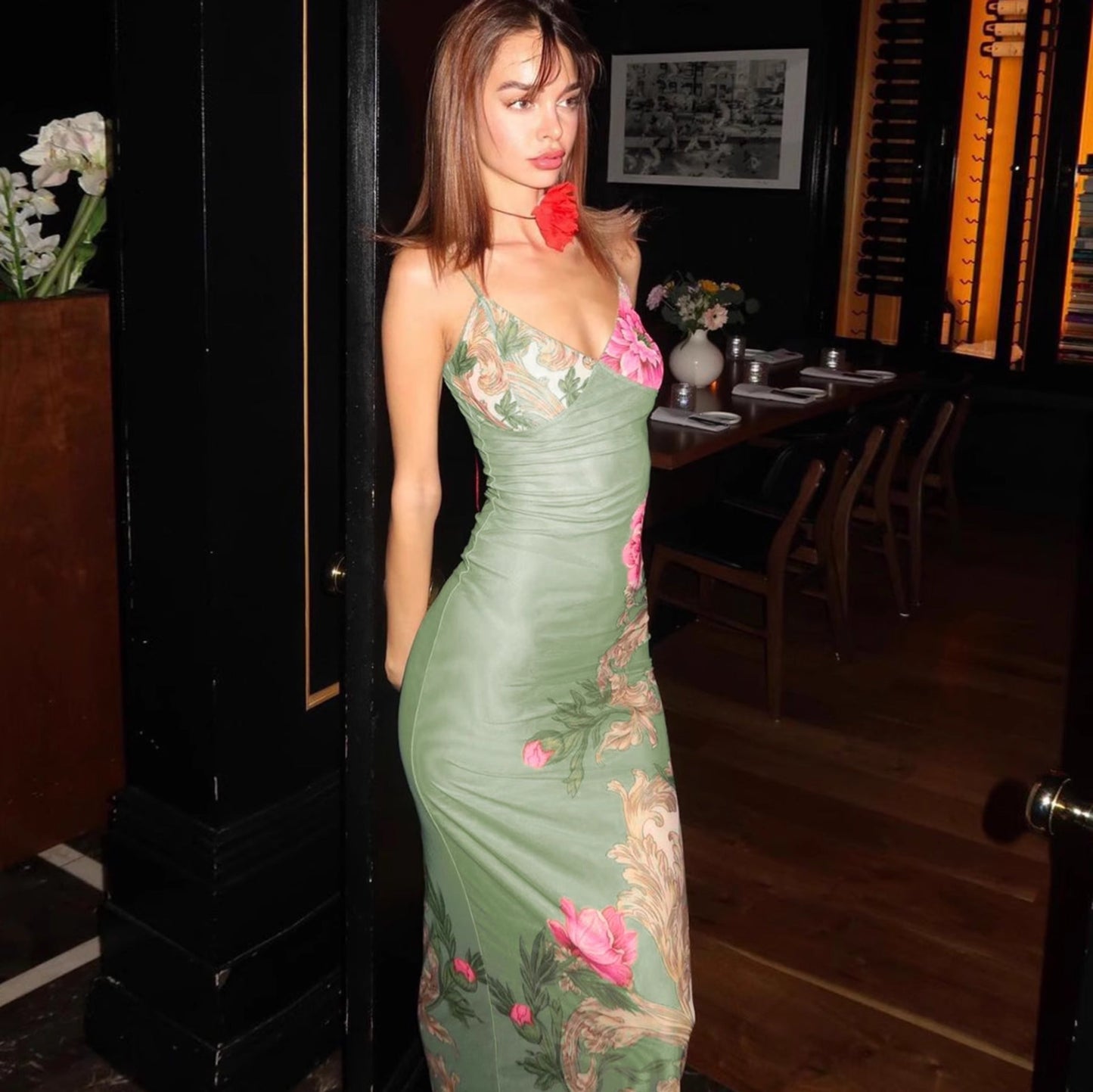 A Vintage Style Dress with Delicate Timeless Details