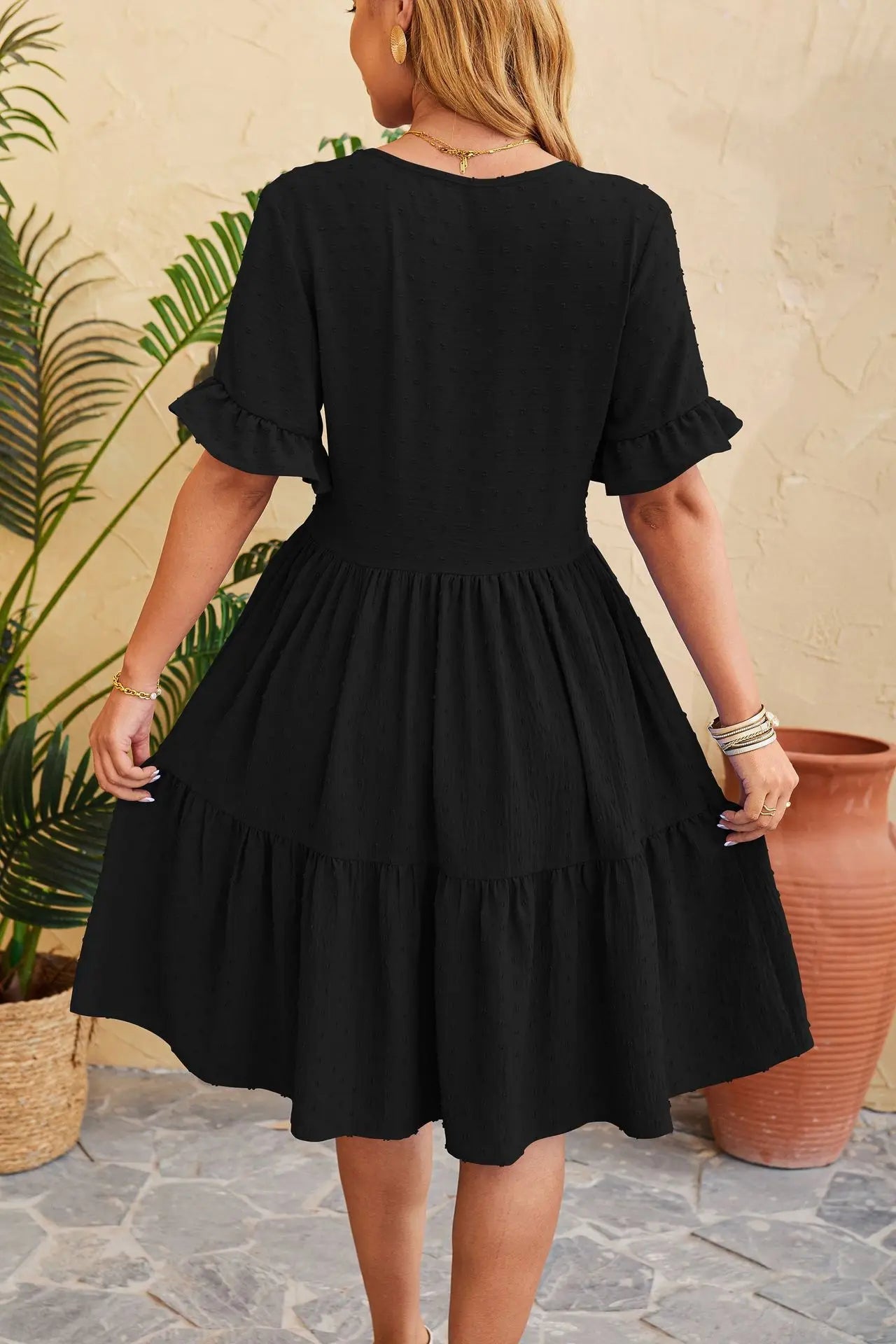 A Vintage Style Dress with Delicate Timeless Details