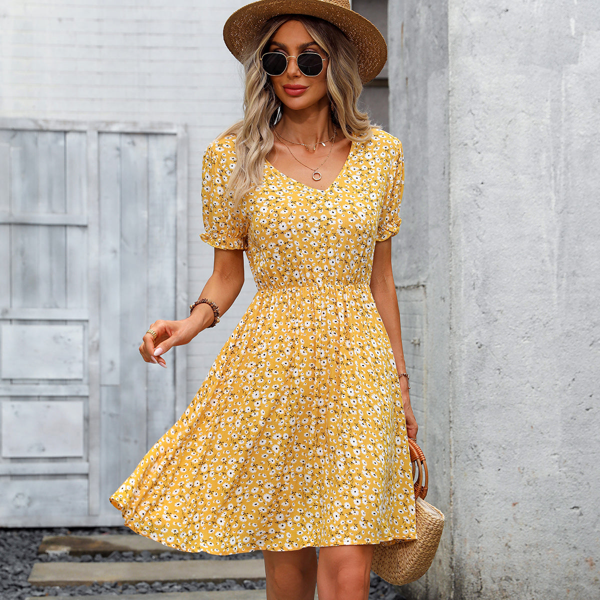 A Vintage Style Dress with Delicate Timeless Details