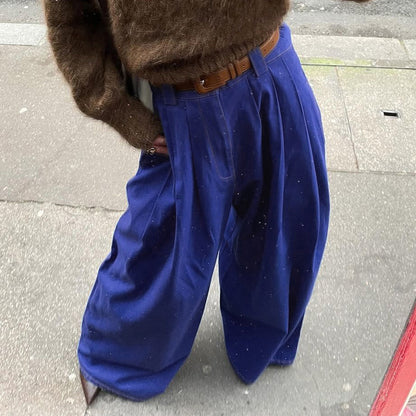 A Vintage Style Pants with Delicate Timeless Details