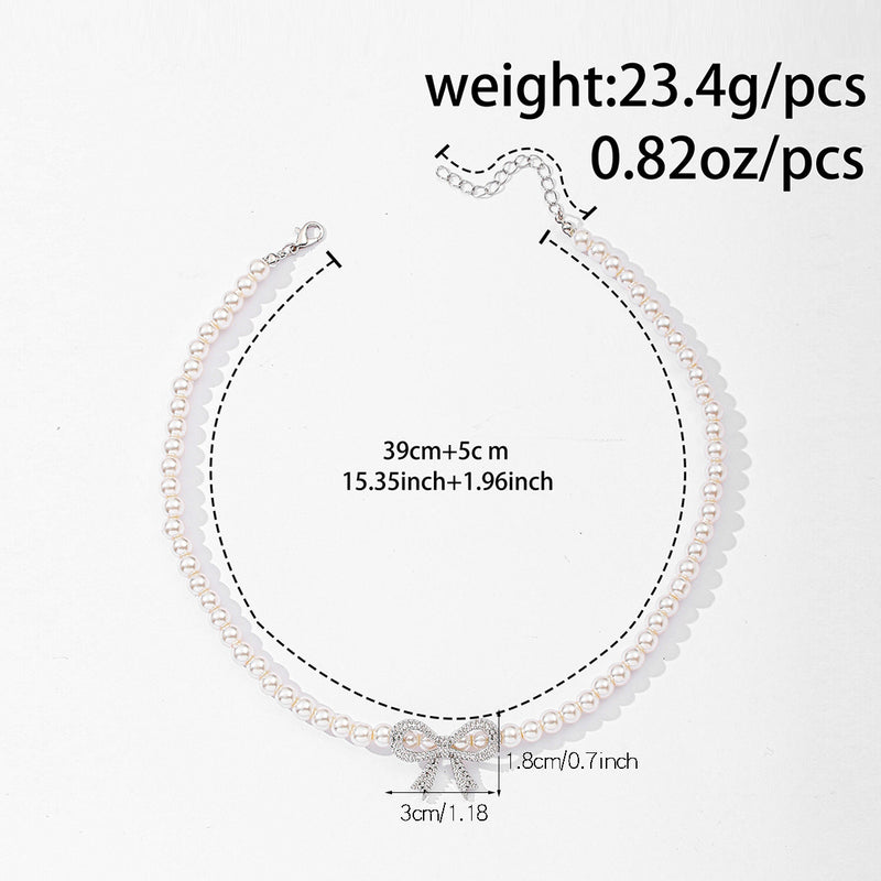 Delicate Artisan Pearl Necklace
