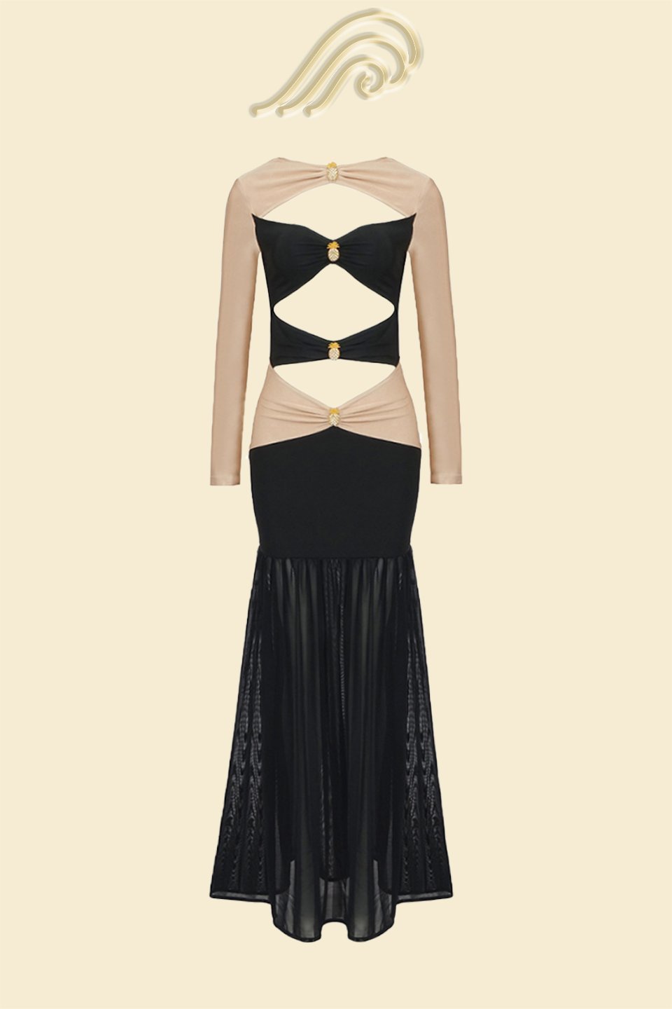 Classic Vintage Dress with a Flattering Fit
