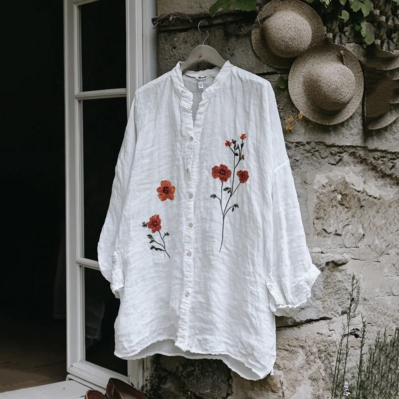 Beautifully Finished Blouse in a Timeless Design