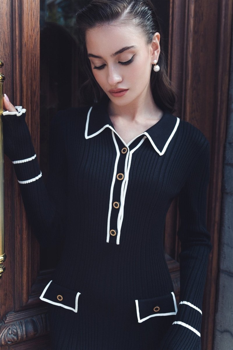 Well Tailored Dress with a Graceful Silhouette