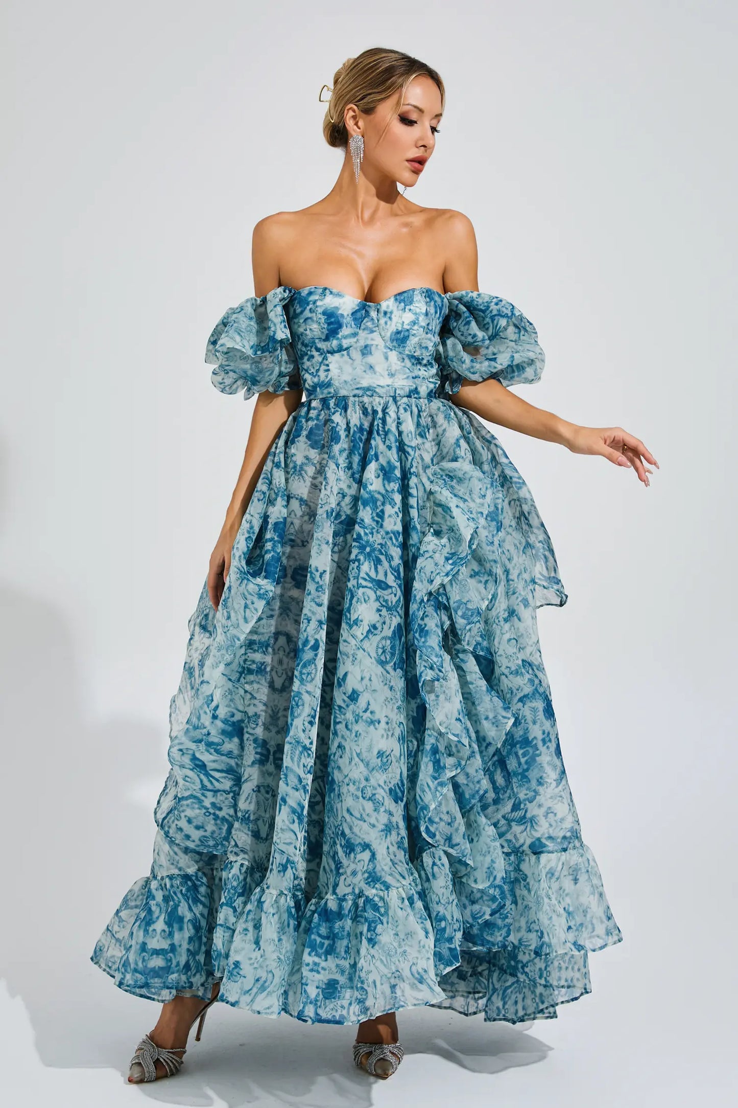 A Vintage Style Dress with Delicate Timeless Details