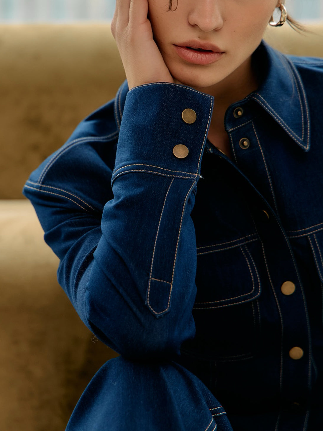 A Vintage Style Jacket with Delicate Timeless Details