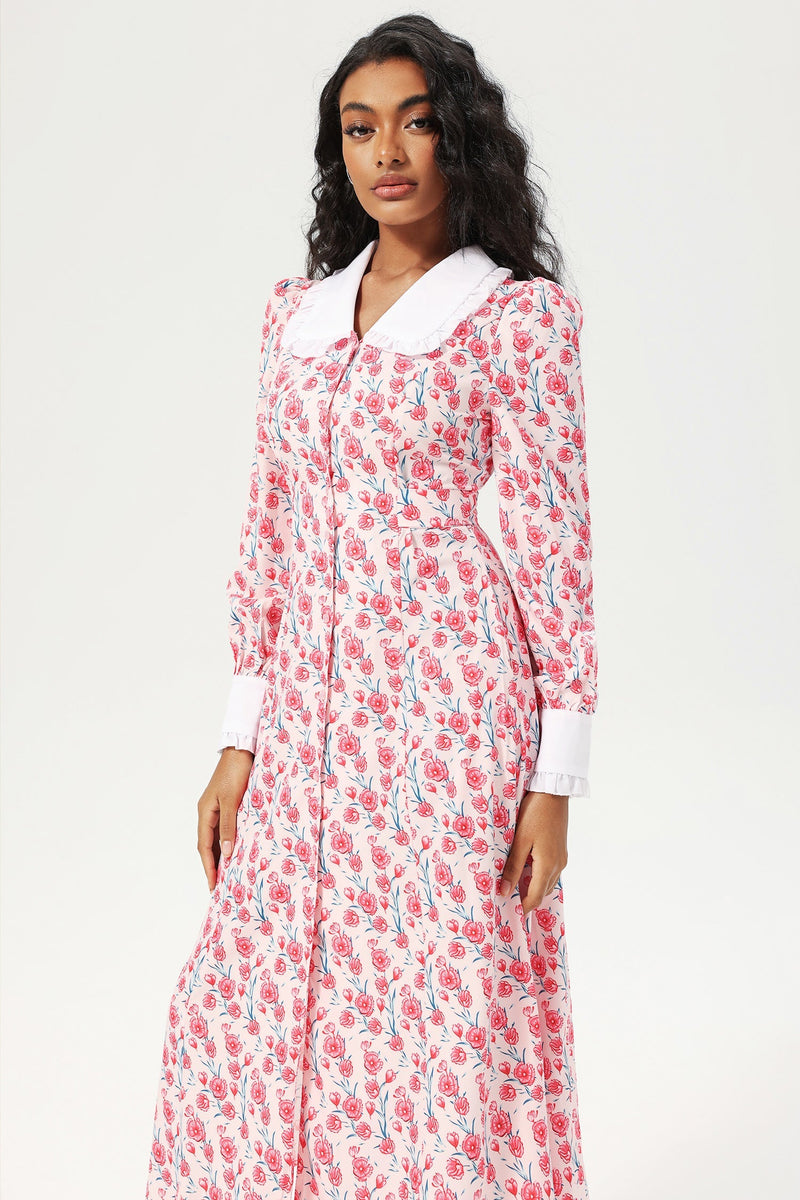 A Vintage Style Dress with Delicate Timeless Details