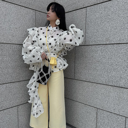 A Vintage Style Shirt with Delicate Timeless Details