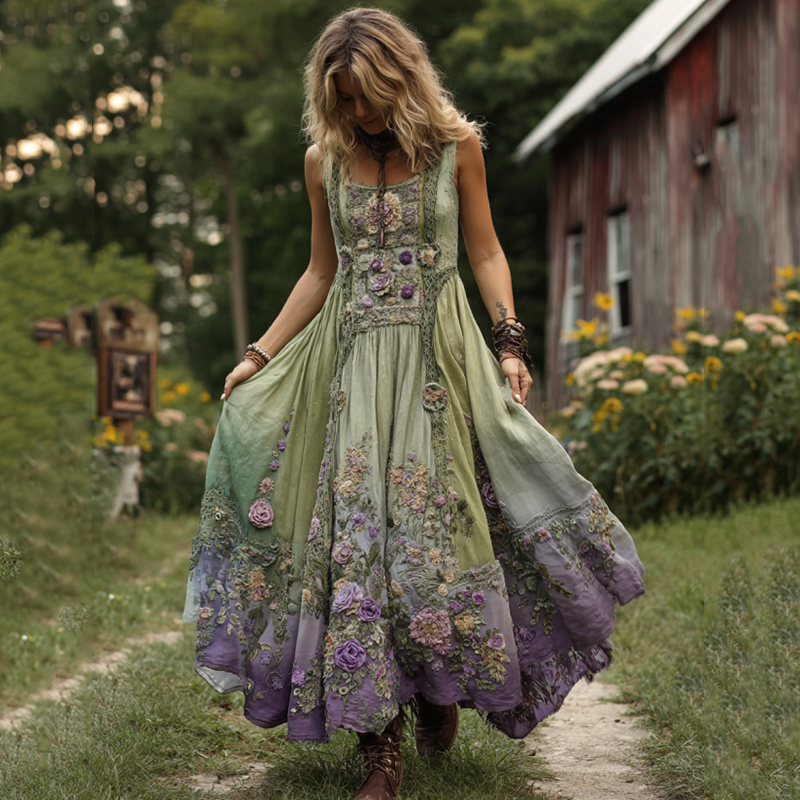 Classic Vintage Dress with a Flattering Fit
