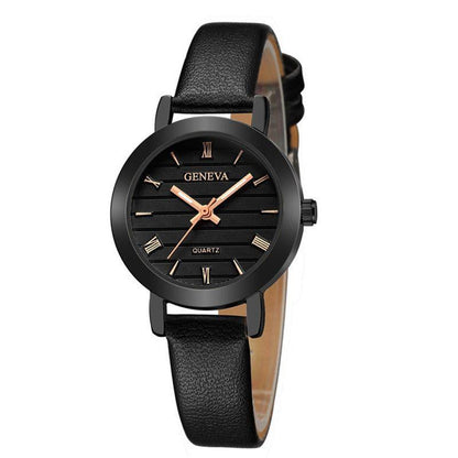 Leather BK Rose Dial