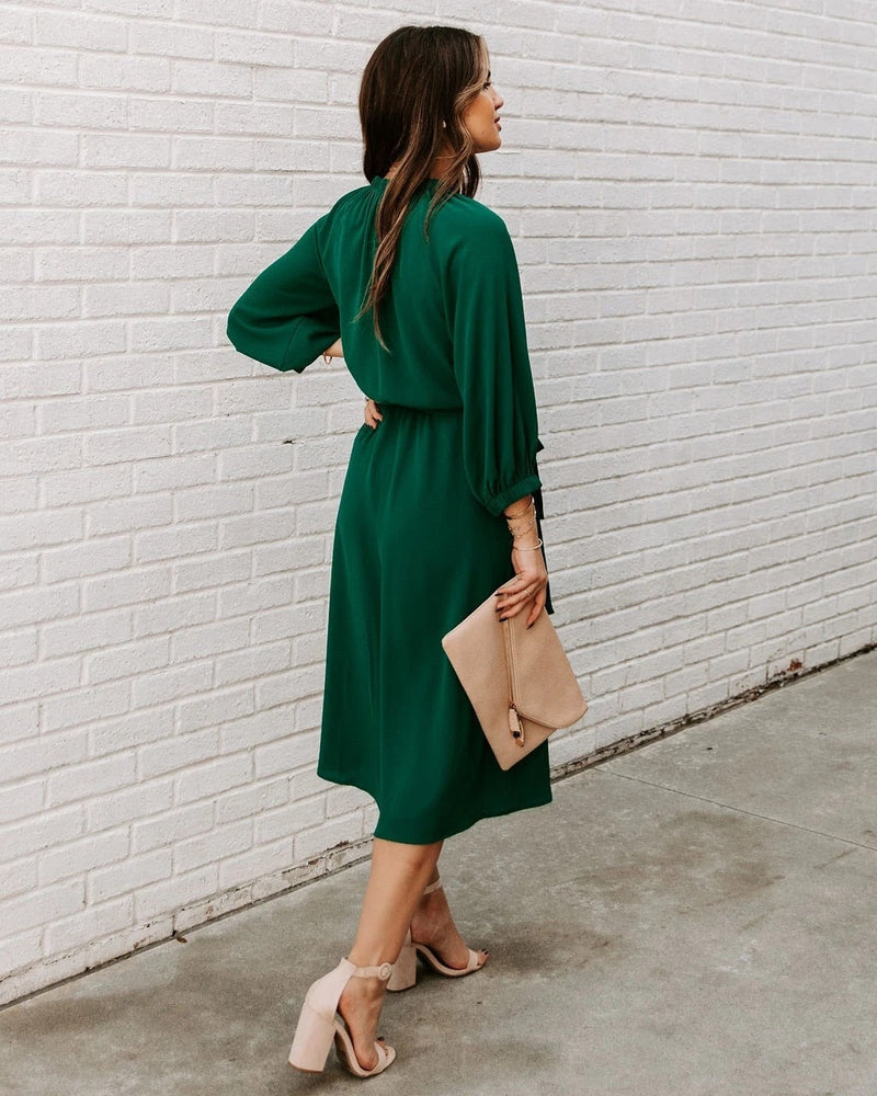Elegantly Styled Dress for Everyday Wear