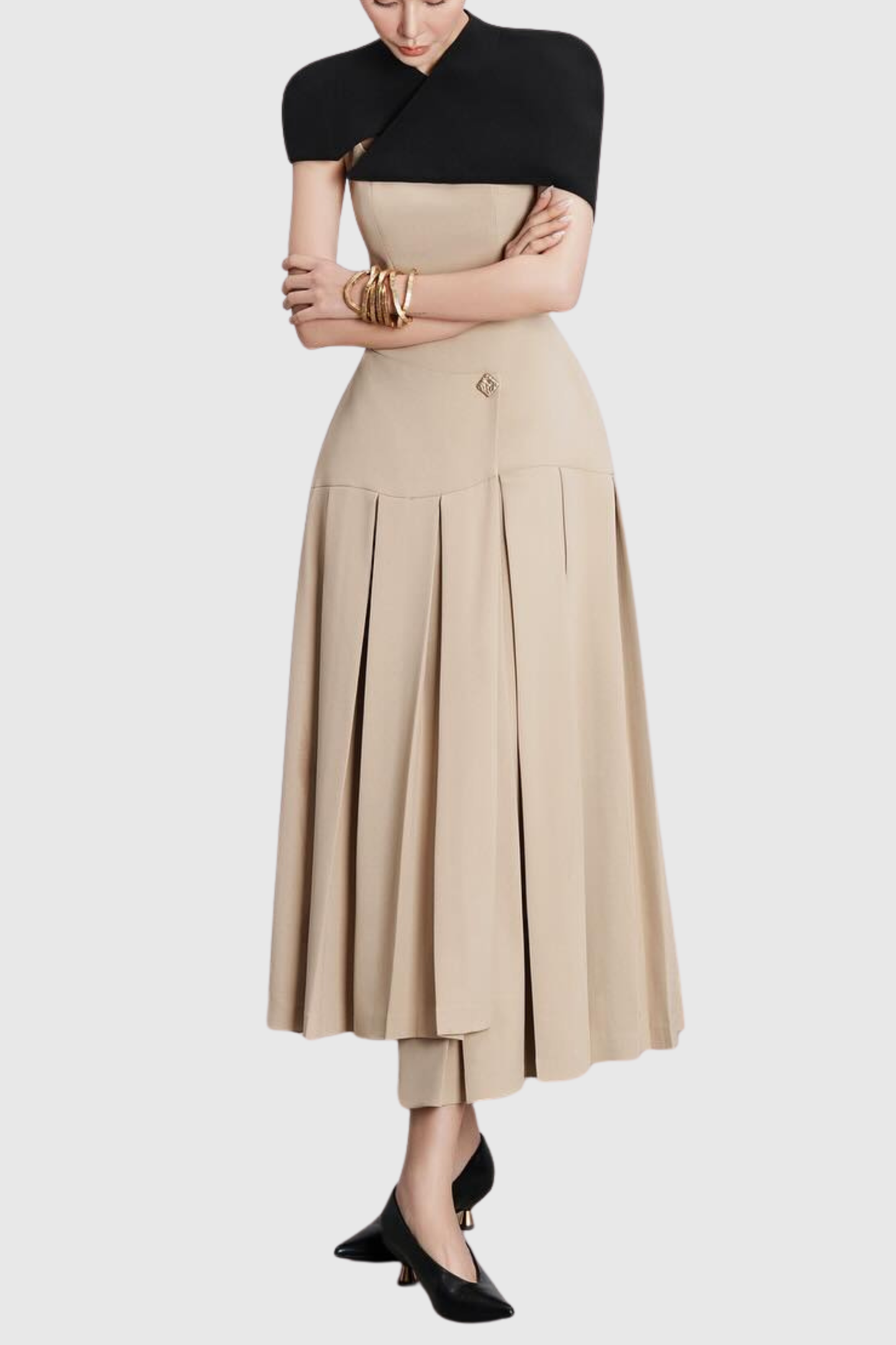 A Vintage Style Dress with Delicate Timeless Details