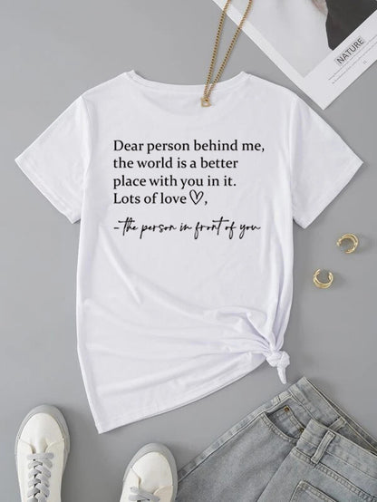 Beautifully Crafted T-Shirt in a Classic Style