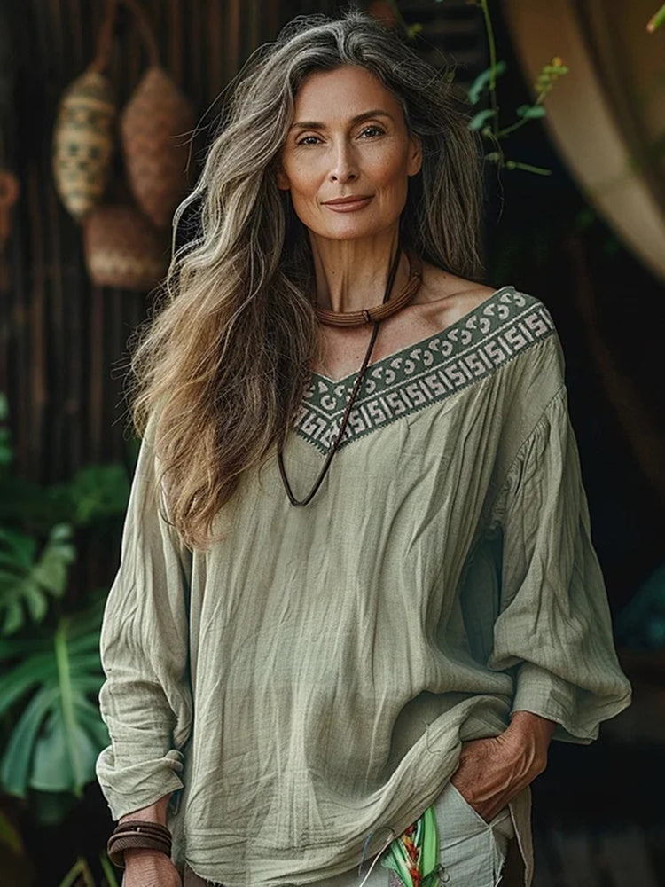 Polished Blouse with an Effortless Classic Look