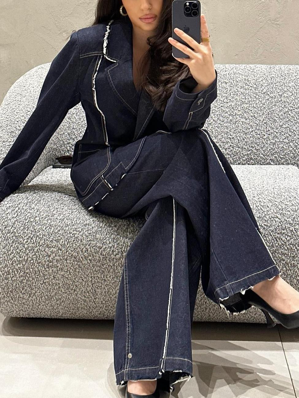 Well Tailored Pants with a Graceful Silhouette