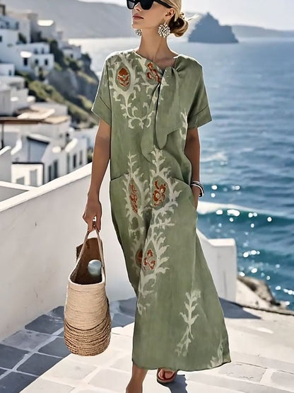 A Vintage Style Dress with Delicate Timeless Details
