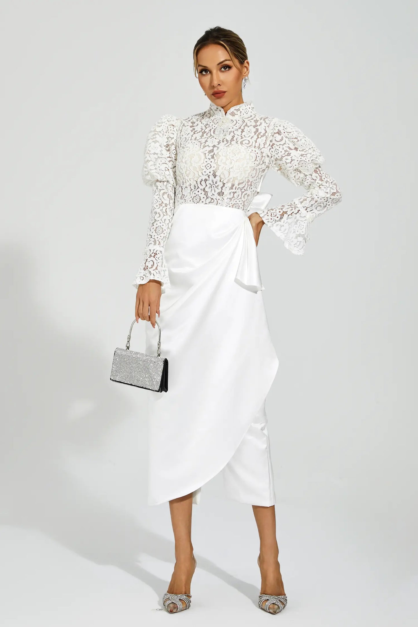 A Vintage Style Dress with Delicate Timeless Details