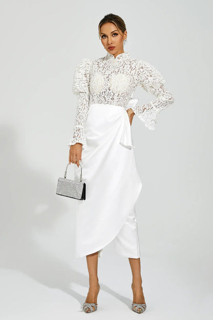 A Vintage Style Dress with Delicate Timeless Details